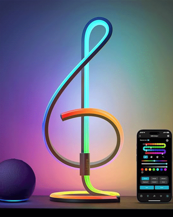 Lepro TB2 AI Table Lamp, Smart LED Lamp with Music Sync