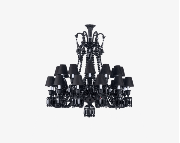 Zénith Chandelier Black (24L)