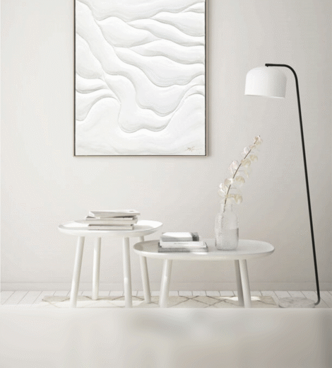 Wall Art Abstrat Hand Painting 90120 cm
