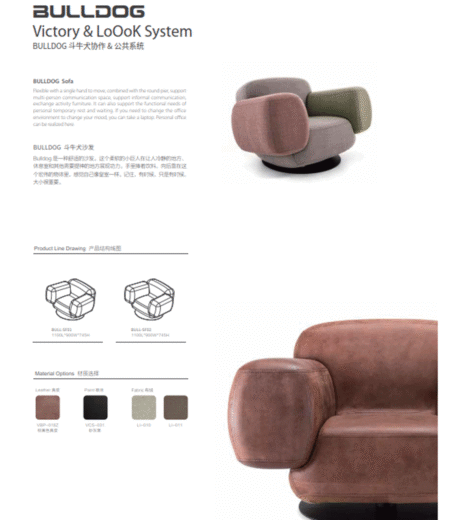 Reception & Lounge Sofa BULL-SF01/SF02