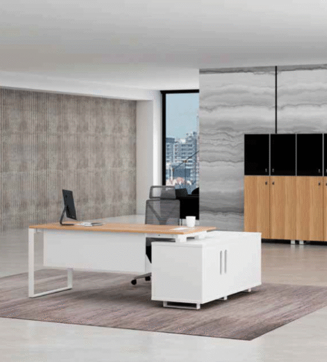 Executive Office Desk JUNCE-D07L/R-D07AL/R-D07BL/R-CO3
