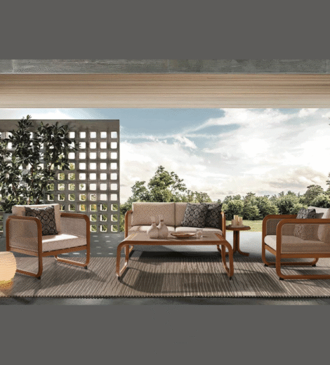 BP-8481-Two Seater & Single Seater Sofa