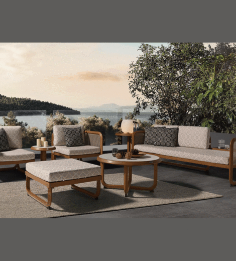 BP-8481- Full Sofa Set with Corner Sofa